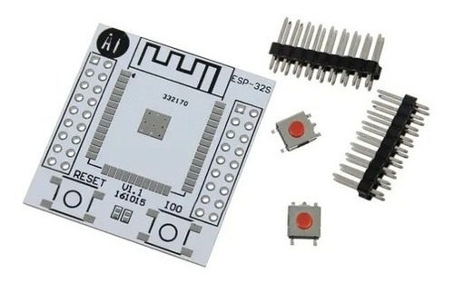 10 X Adaptador Para Montar Chip Esp32 / Esp32s Com Switches