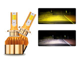 Focos Led Bicolor Blanco Amarillo 3,800 Lm H4 9004 9005 9007