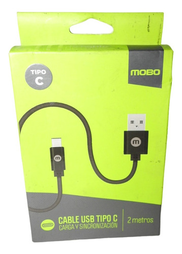 Cable Usb Tipo C - 2 Metros