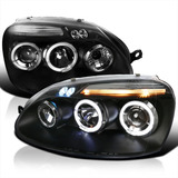 Par Faros Vw Bora Golf 2006 2007 2008 2009 2010 Ojos Angel