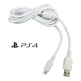 Cabo Para Carregar Controle Ps4 Grande 1,8m Micro Usb V8