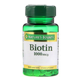 Nature's Bounty Biotin 1000mcg 100 Comprimidos