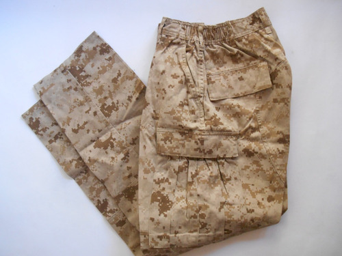 Pantalón Camuflado Militar Us Army Desert Marpat Tall Small