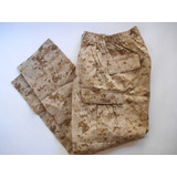 Pantalón Camuflado Militar Us Army Desert Marpat Tall Small