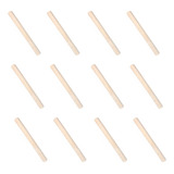 Pack 12 Uslero Bambu Postres Rodillo Reposteria Cocina 50cm