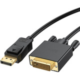 Cable Displayport A Dvi 24+1 - Metro Y Medio- Unidireccional