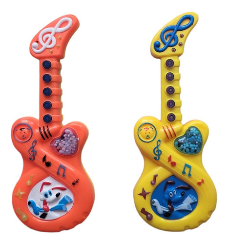 Guitarra De Juguete Con Sonido Musical Infantil Música Juego