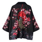 Kimono Japonés Unisex Yukata Con Creatividad Estampado