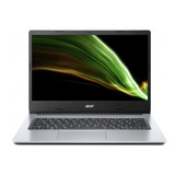 Laptop  Acer Aspire 1 A114-33 Plata Puro 14 , Intel Celeron N4500  4gb De Ram 128gb Ssd, Intel Uhd Graphics (jasper Lake 16 Eu) 1366x768px Windows 10 Home