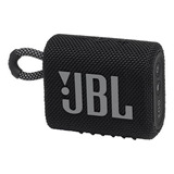 Parlante Jbl Go3 Bluetooth Negro