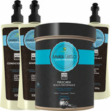 Kit Hábito Amansa Cabelo De Verniz Reconstrução Frete Grátis