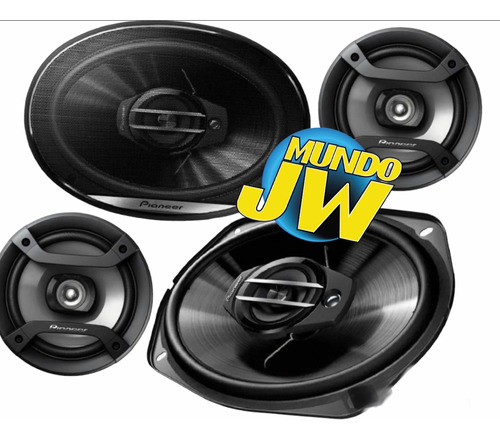 Combo Parlantes 6x9 Pioneer + 6 / 6,5 Pulgadas New 