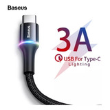 Cabo Usb C 3.1 Preto Fast Charging / Carga Rápida Original