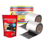 Reparo Telhas 2 Un Fita Multiuso 10cmx10m + Primer Dryko 1 L