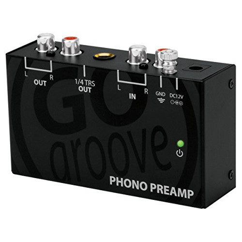 Preamplificador Mini Phono - Gogroove - Entrada Rca