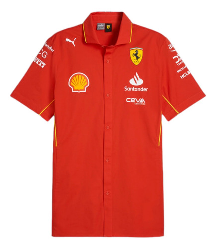 Camisa Casual Original Puma Formula 1 Escuderia Ferrari