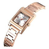 Relojes De Cuarzo Skmei Square Classic Para Mujer