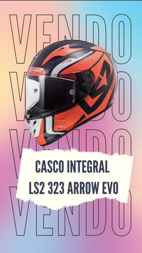 Casco Ls2 323 Arrow Evo Naranja 