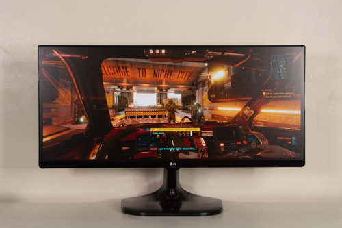 Monitor Gamer LG Ultrawide 25um58 Led 25  Preto 100v/240v