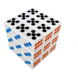 Cubo Rubik Domino 3x3 Magic Cube Economico Promocion Blanco