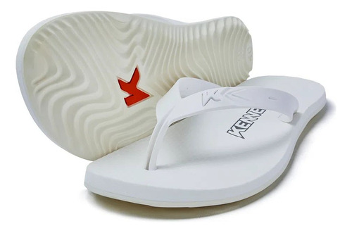 Chinelo Kenner New Summer Dgx-18 Branco