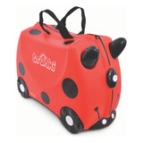 Trunki Maleta Con Ruedas - Ladybug Color Rojo