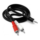 Cable Audio Stereo Mini Plug 3.5 A 2 Rca Pc Parlantes Nuevo
