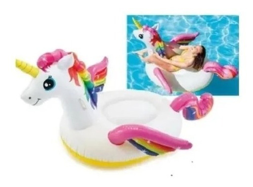 Flotador Unicornio Gigante Para Niños Y Bebes Env Inmediat 