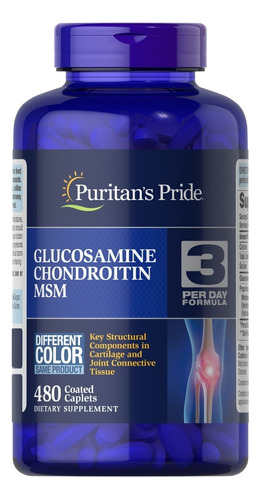 Puritan's Pride | Glucosamine, Chondroitin & Msm | 480 Caps