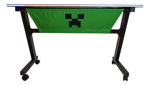 Escritorio Gamer Rgb 120x60 Modelo Panther Minecraft