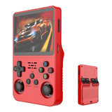 Game Retro R36s 3,5 Tela Ips + Cartão 64gb Vermelho