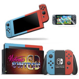 Skin Adesivo Protetor Nintendo Switch + Película Nintendo