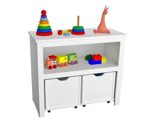 Organizador Infantil Com Baús Adonis 100% Mdf (brinquedos)