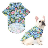 Expawlorer Camisa Hawaiana Para Perros - Ropa De Verano Para