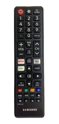 Control Remoto Samsung Smart Tv 4k Funcion Futbool  + Pilas