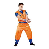 Disfraz Goku Adulto Original C/ Peluca. Cosplay Chirimbolos