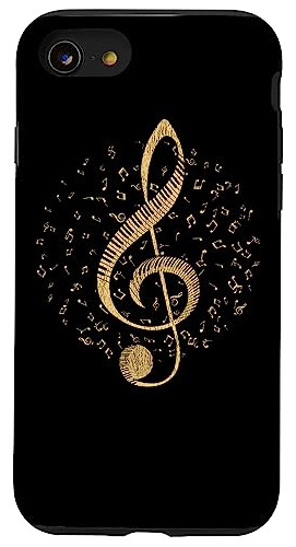 Funda Para iPhone SE (2020) / 7 / 8 Piano Music