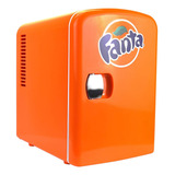Coca-cola Fanta Fa04 - Mini Refrigerador Portatil De 4 Litro