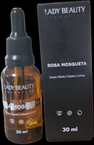 Rosa Mosqueta Corpo Rosto Cabelo Unhas 30ml - Lady Beauty