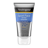 Protetor Facial Neutrogena Sport Solar Spf 70 Facial Isento