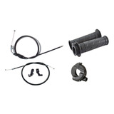 Motomel Bit/blitz Puños+cazoleta+cable Acelerador+cable Ceba