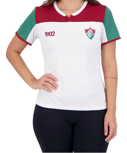 Camiseta Braziline Fluminense Canyon Feminina - Original