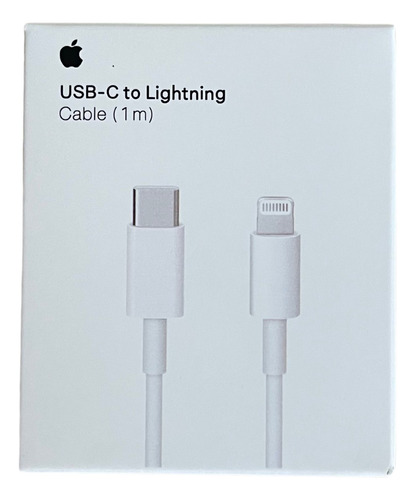 Cable Cargador iPhone Original Usb-c To Lightning (1 Metro) 