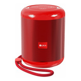 Parlante 1hora Boc062 Portátil Inalámbrica - Bluetooth Roja