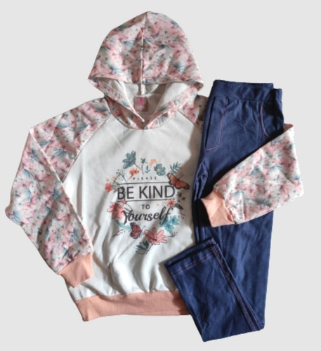 Conjunto Feminino  Infantil Moletom E Legging - Diversos