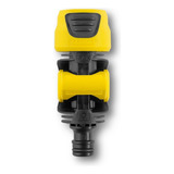 Conector Universal Con Válvula Reguladora  Karcher® Color Amarillo Con Negro