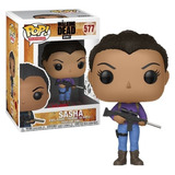 Sasha The Walking Dead Funko Pop 577 Nuevo Buenas Condicione