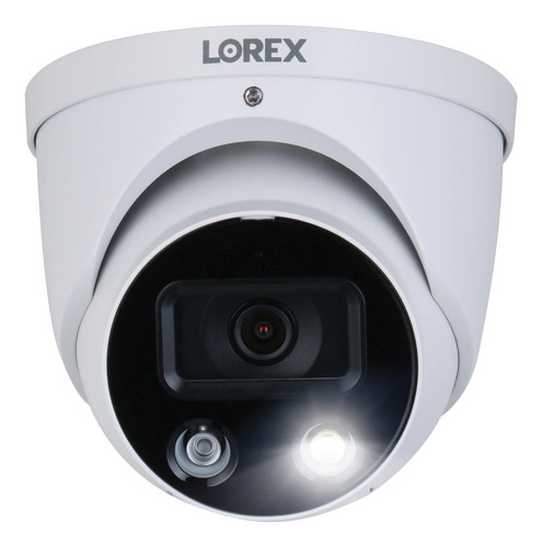 Lorex E893dd-e - Cmara Domo Ip De Disuasin Inteligente 4k Ul