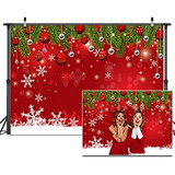 Dudaacvt 8x6ft Snowflake Christmas Backdrop For Winter Noche