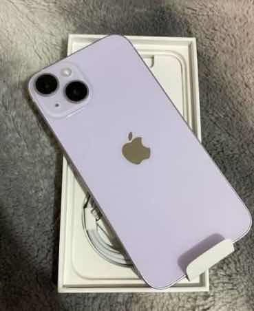 iPhone 14 Color Lila + Garantía De Fáctica